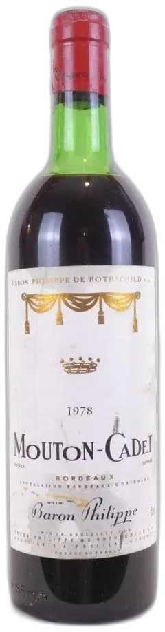 photos du vin Mouton-Cadet Baron Philippe de Rothschild n2