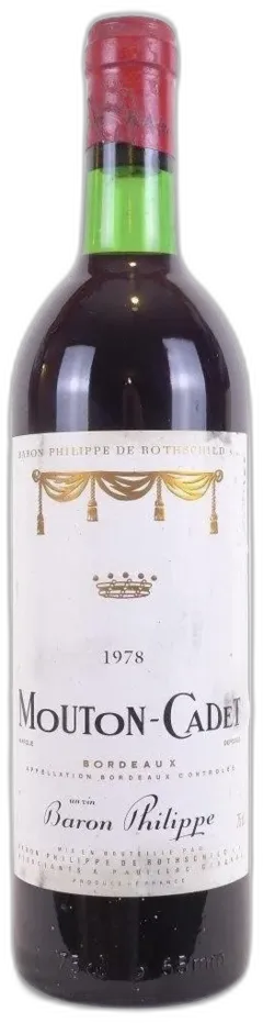 photo du vin Mouton-Cadet Baron Philippe de Rothschild