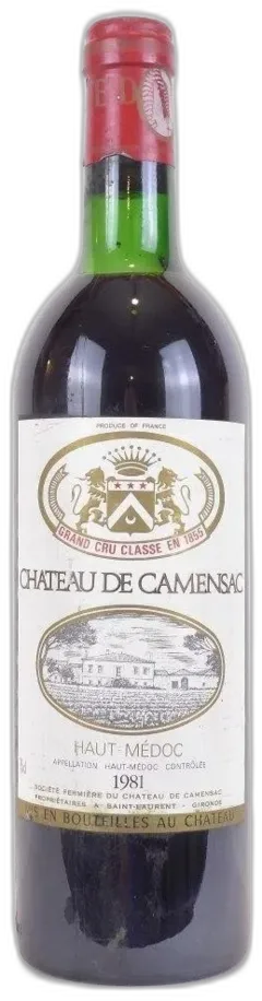 photo du vin Château de Camensac