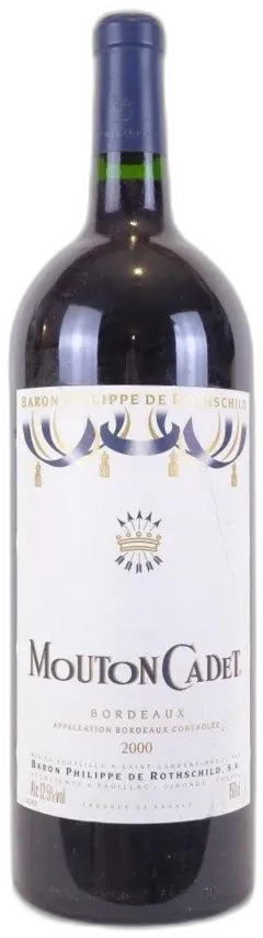 photo du vin Mouton Cadet Baron Philippe de Rothschild Magnum