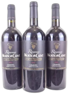 photos du vin Mouton Cadet Réserve Baron Philippe de Rothschild