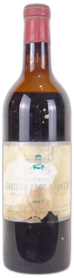 photo du vin Chateau Pape Clement