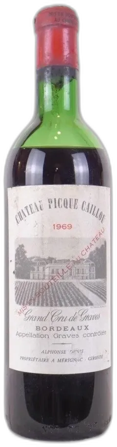vue du vin Château Picque Caillou