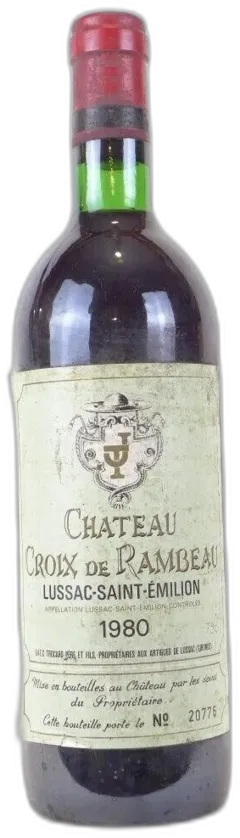 vue du vin Château Croix de Rambeau