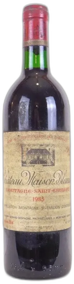 photo du vin Château Maison Blanche