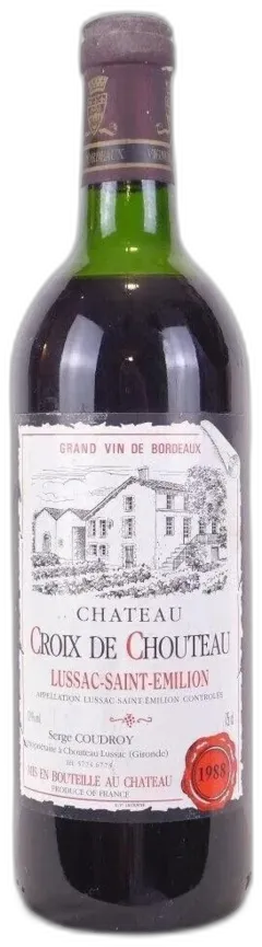 illustration du vin Château Croix de Chouteau