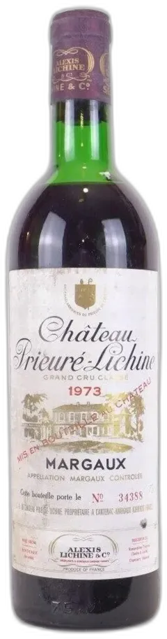 photo du vin Château Prieuré-Lichine