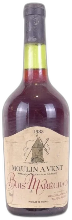 photo du vin Bois Maréchal