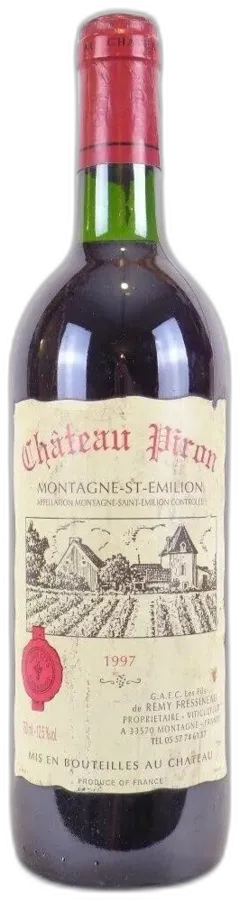 capture du vin Château Piron