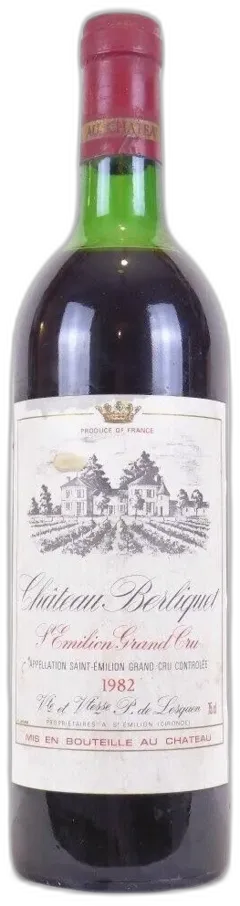 illustration du vin Château Berliquet