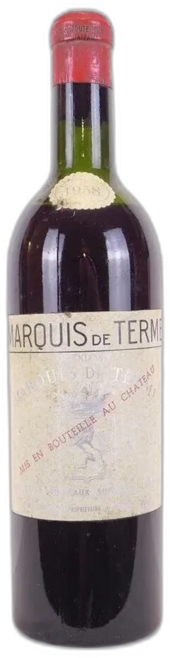 aperçu du vin Château Marquis de Terme