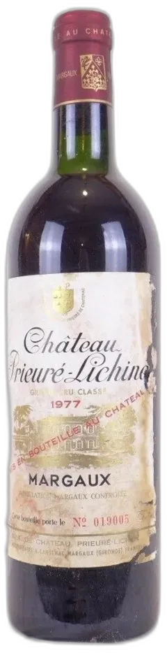 photo du vin Château Prieuré-Lichine