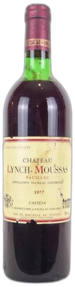 photo du vin Château Lynch-Moussas