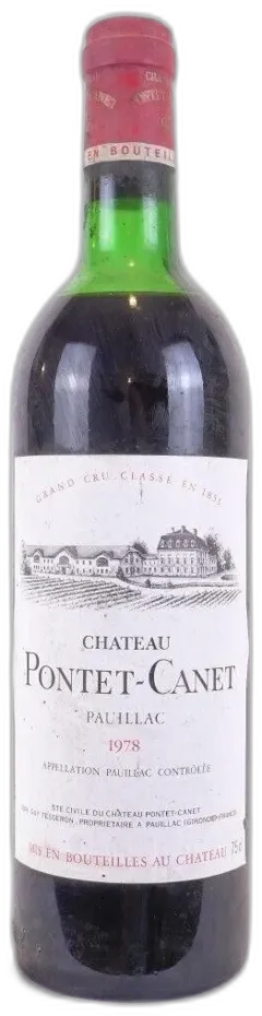 photo du vin Château Pontet-Canet