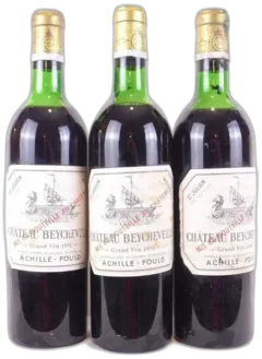 capture du vin Château Beychevelle