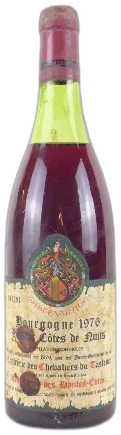 photo du vin Cave des Hautes-Côtes Tastevinage