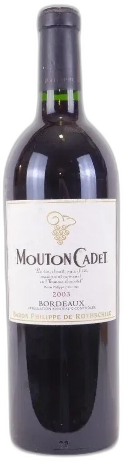 photos du vin Mouton Cadet Baron Philippe de Rothschild