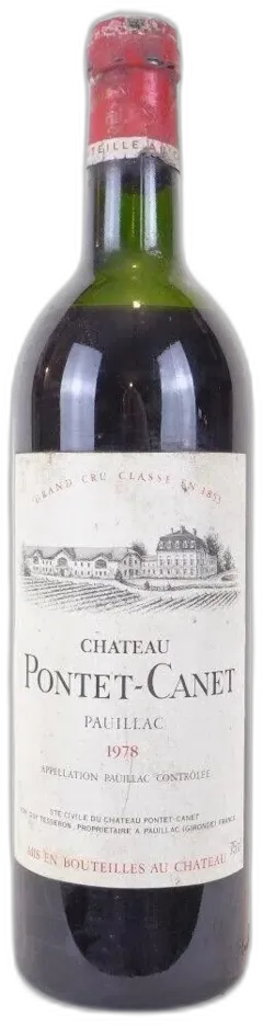 photo du vin Château Pontet-Canet