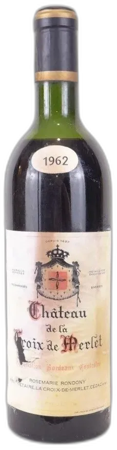 photo du vin Domaine de la Croix de Merlet