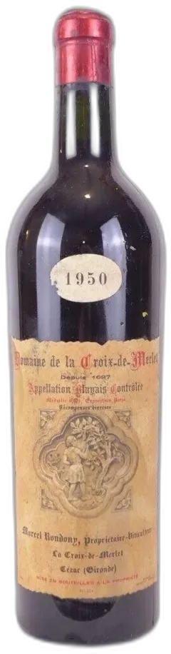 photo du vin Domaine de la Croix-de-Merlet