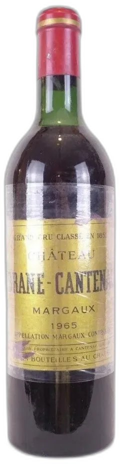 vue du vin Château Brane-Cantenac