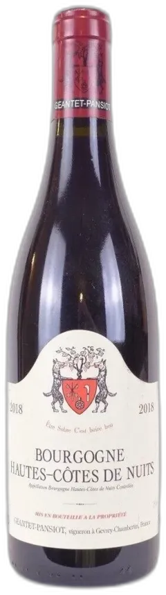 photo du vin Geantet-Pansiot