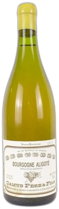 photo du vin Camus Père et Fils Aligoté Année Manuscrite