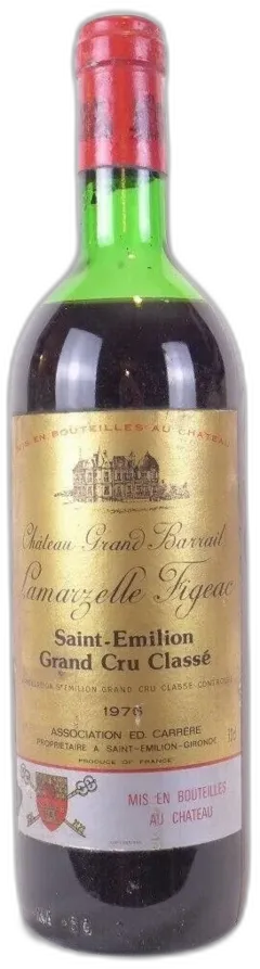 capture du vin Château Grand Barrail Lamarzelle Figeac