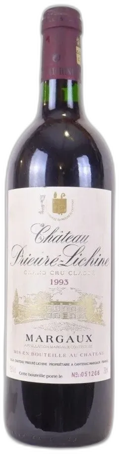 photo du vin Château Prieuré-Lichine