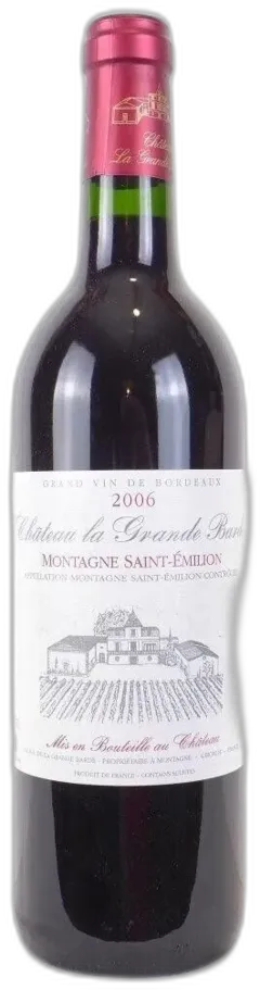 photo du vin Château la Grande Barde