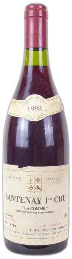 vue du vin d’Issoncourt la Comme