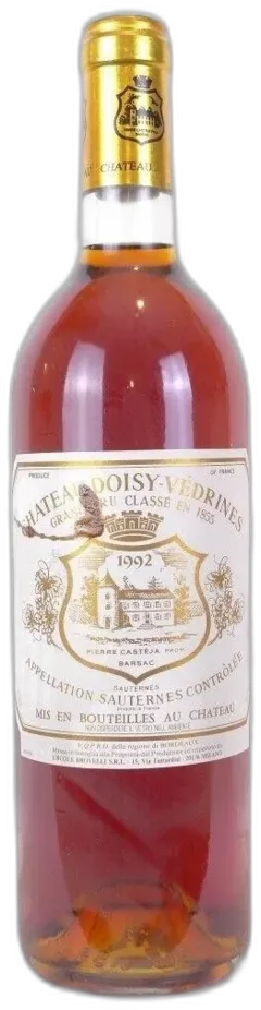photo du vin Château Doisy-Védrines