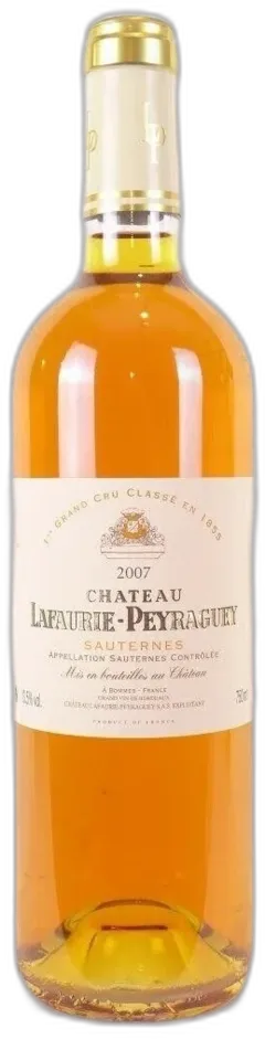 capture du vin Château Lafaurie-Peyraguey