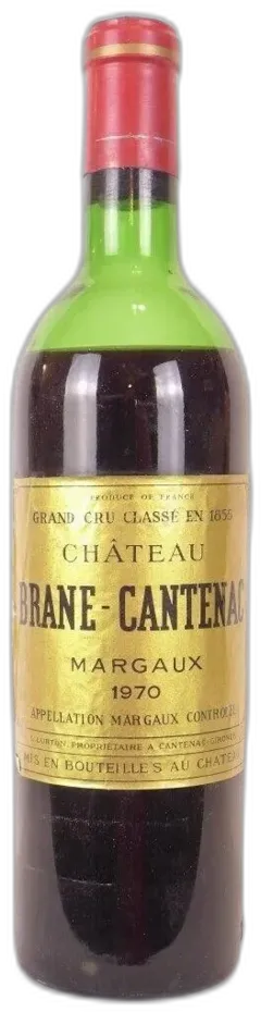 vue du vin Château Brane-Cantenac