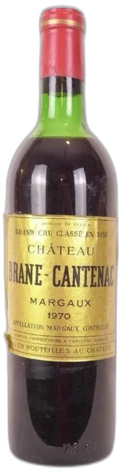 vue du vin Château Brane-Cantenac