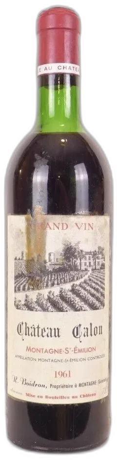 photo du vin Château Calon Rouge
