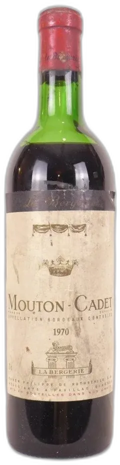 photo du vin Mouton-Cadet Baron Philippe de Rothschild