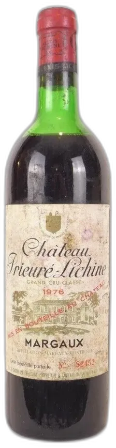 photo du vin Château Prieuré-Lichine