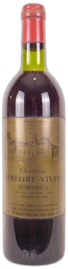 photo du vin Château Durfort-Vivens