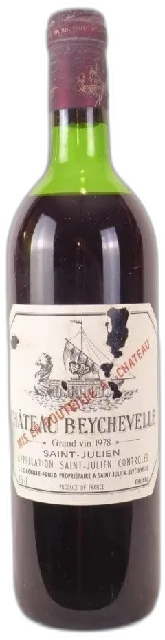 capture du vin Château Beychevelle