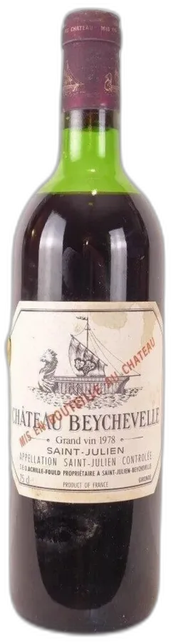 capture du vin Château Beychevelle