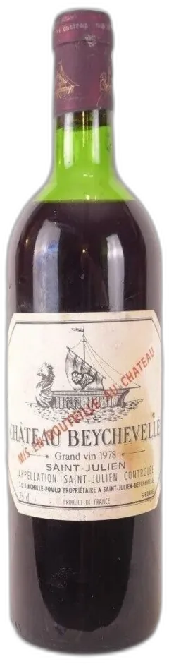 capture du vin Château Beychevelle