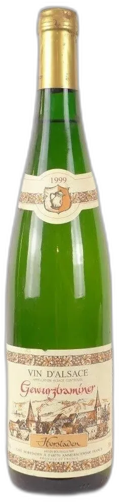 photo du vin Gewurztraminer Cave Horstaden