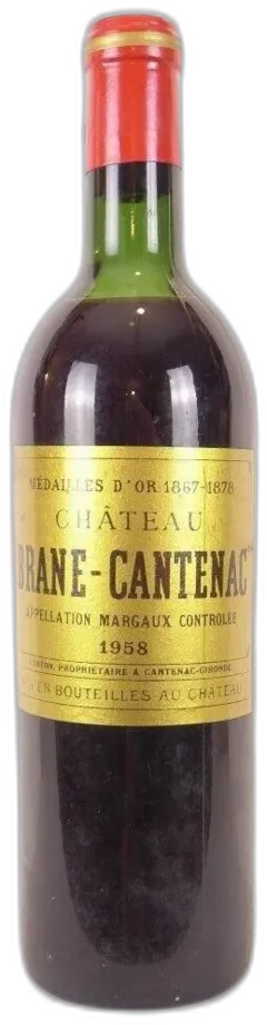 vue du vin Château Brane-Cantenac
