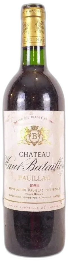 vue du vin Château Haut-Batailley