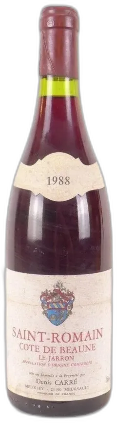 photos du vin Denis Carré le Jarron
