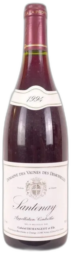 image du vin Gabriel Demangeot Vignes des Demoiselles