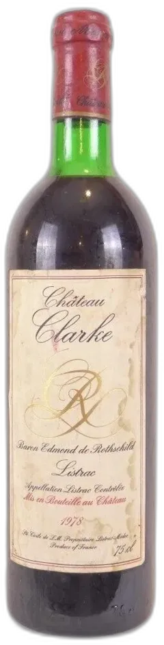 image du vin Château Clarke Baron Edmond de Rothschild
