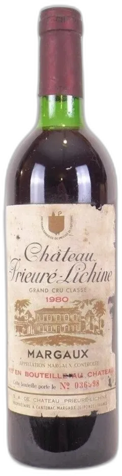 photo du vin Château Prieuré-Lichine