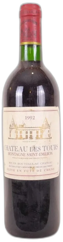 vue du vin Château des Tours Fût de Chêne